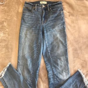 madewell sz 24 denim jeans